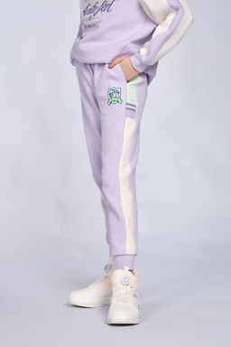 Брюки трикотажные Фиолетовый