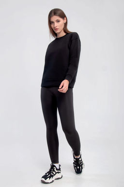 Арт. 11806 Лосины с начесом 44-50 (4 шт) Цвет:черный - Калинка фото 2