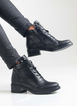 Ботинки 244.vena.black / Шерсть