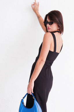 Сарафан классический чёрный - Martichelli фото 8