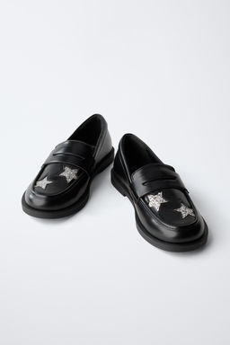 GLITTER STAR LOAFERS - Zara фото 3