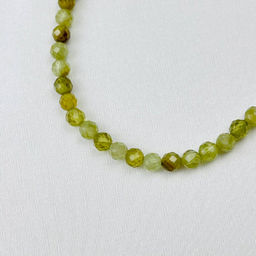 Браслет из Граната Гроссуляр 17,5 см + - Радуга самоцветов фото 3