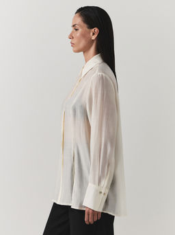 Блуза-трансформер с декоративными разрезами / Zarina  фото 6