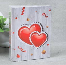 Фотоальбом 100 фото 10х15 Сердце / 9355 /уп 96/ - Галеонтрейд фото 2