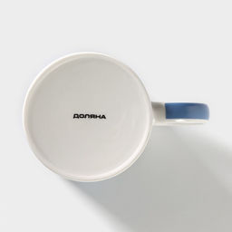 Кружка Доляна Защитнику, 340 мл, фарфор, синяя