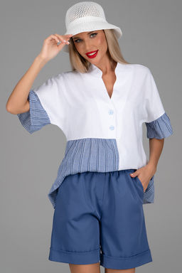 Шорты Фиби (дымчатый синий)