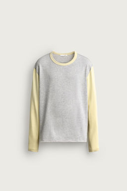CAMISETA RELAXED FIT COLOR BLOCK / Multicolor - Zara фото 7