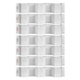 Разделители для ящиков СОТЫ, набор 8 шт., 36.3*6.7 см, DRAWER ORGANIZER, серый, шт - Valiant фото 5