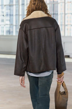 DOUBLE-FACED JACKET ZW COLLECTION - Zara фото 28