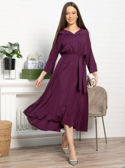 Платье Лорита (марсала) П15097-16М