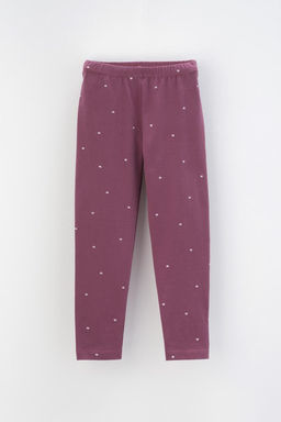 КР 4074/амарант,сердечки Ал к431 бриджи для дев