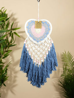 Ловец снов «Голубое сердце», 17×50 см