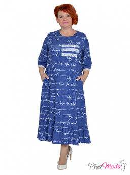 Платье Модель №1942 размеры 44-84 - Plusmoda фото 6