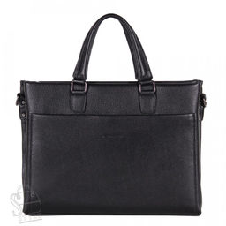 Портфель мужской кожаный 8815-4H black Heanbag/20(дефект) в Новосибирске - S-style фото 3