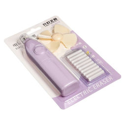 Ластик электрический, работает от батареек (батарейки в комплект не входят), МИКС