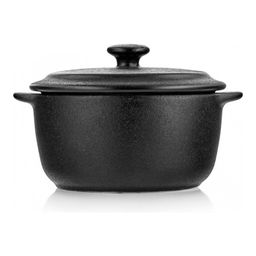 Горшочек для запекания с крышкой Walmer Iron-Black, 0.25 л, цвет черный  фото 5