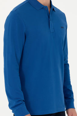Erkek Saks Basic Sweatshirt