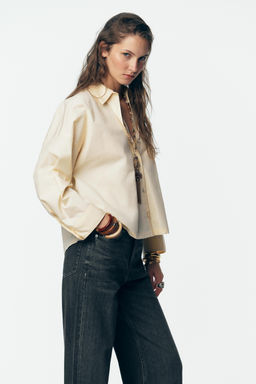 POPLIN SHIRT - Zara фото 5