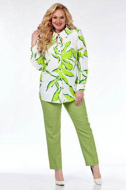 Блуза Элль стиль 2265а лайм - Liona style фото 5