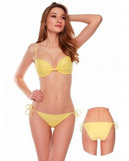 -45% ТРУСЫ КУПАЛЬНЫЕ ЖЕН. Milavitsa 480145/875 лимонад  фото 2