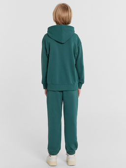 Спортивный костюм для мальчиков зеленый с надписью Good things to come - Mark formelle фото 3