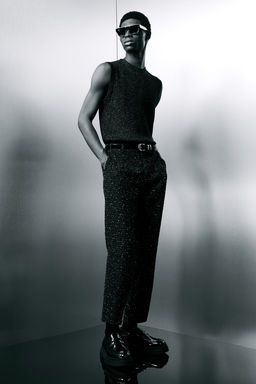 Pantalon cropped Regular Fit - H&m фото 3