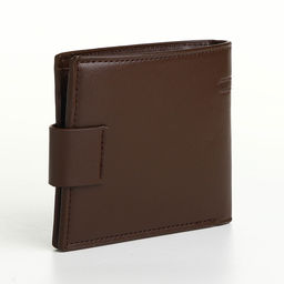 Портмоне мужское на магните, отдел для карт, монет, коричневое