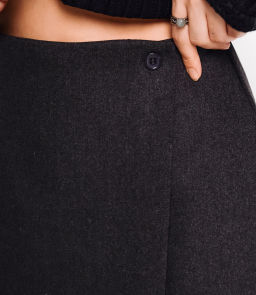 Юбка-шорты #КТ8662, графит