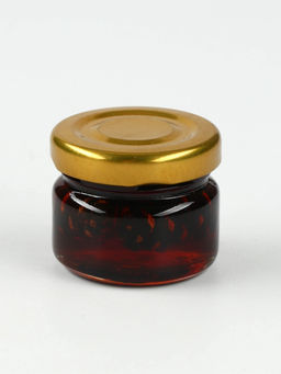 Подарочный набор новогодний «С Новым 2026 годом» в железной банке: чай, монпансье, варенье, открытка