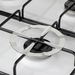 Подставка на конфорки для газовой плиты Доляна, d=13,5 см, цвет серебряный