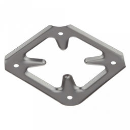 Подставка металлическая на газовую плиту 9х9х0,5см, квадратная - Домашняя мода фото 4