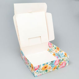 Коробка складная Расцветай, 26 х 26 х 8 см - Дарите счастье фото 5