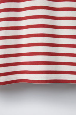 STRIPED PATCH T-SHIRT - Zara фото 4