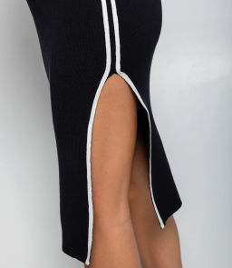 Платье #КТ5951, чёрный