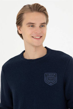 Мужской темно-синий свитер - U.s. polo assn фото 2