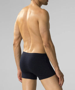 ATLANTIC 3MH-200 Трусы шорты Check - набор 3 шт. темно-синий + бургунди + голубой  фото 3