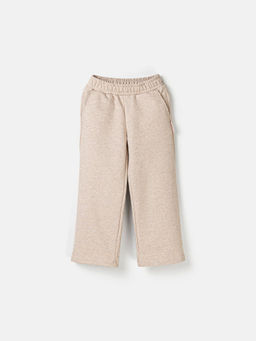 Костюм со свитшотом из 100% хлопка Бежевый меланж облегченный - Bungly фото 7