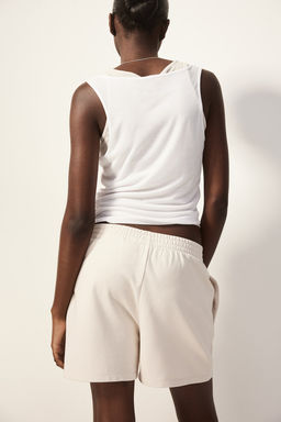 Pantalon corto en sudadera - H&m фото 4