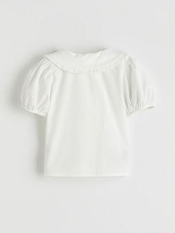 F?rf?rl? Bebe Yaka Poplin K?z ?ocuk G?mlek