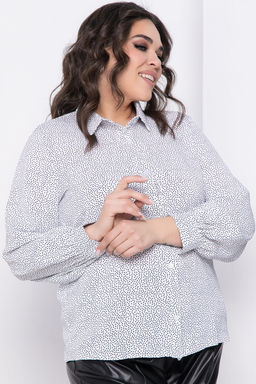 Блуза Алтея (белая) НЬЮ Б8597 - Lt collection фото 8