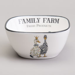НАБОР САЛАТНИКОВ НА ДЕРЕВ. ПОДСТАВКЕ LEFARD FAMILY FARM 5 ПР. 30*19*6,7 СМ  фото 5