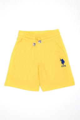 Детские светло-желтые вязаные шорты Неожиданная скидка в корзине
