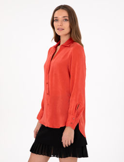 Nar _i_e_i Comfort Fit Uzun Kollu G_mlek