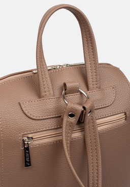 Рюкзак Модель №1528 | кожзам | зернистая | бежевый | Р820-9 | 32588 - L-craft фото 7