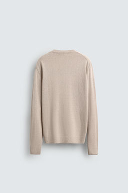 TEXTURED RELAXED FIT SWEATER - Zara фото 8