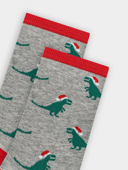 Цена за 5 пар! Носки детские с рисунком динозавров - Mark formelle фото 4