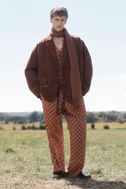 COMBINED STRIPED SCARF LIMITED EDITION