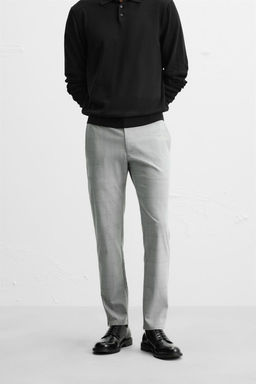 SLIM FIT COMFORT TROUSERS - Zara фото 38