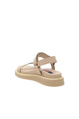 Kad_n Bej Sandalet Sepette S_rpriz _ndirim