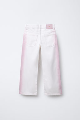 TIE-DYE WIDE-LEG JEANS - Zara фото 2